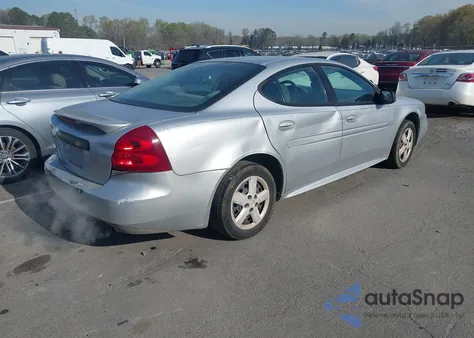 2005 Pontiac Grand Prix z USA, uszkodzony, nr VIN 2G2WP522451253209